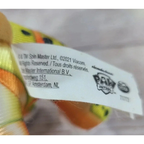 Paw Patrol Plush Wild Stuffed Animal Cat Pack Orange Leopard 8" Spin Master 2021 - Picture 4 of 4